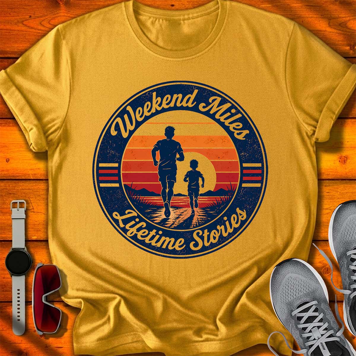 Weekend Miles Lifetime Stories T-Shirt LC UF