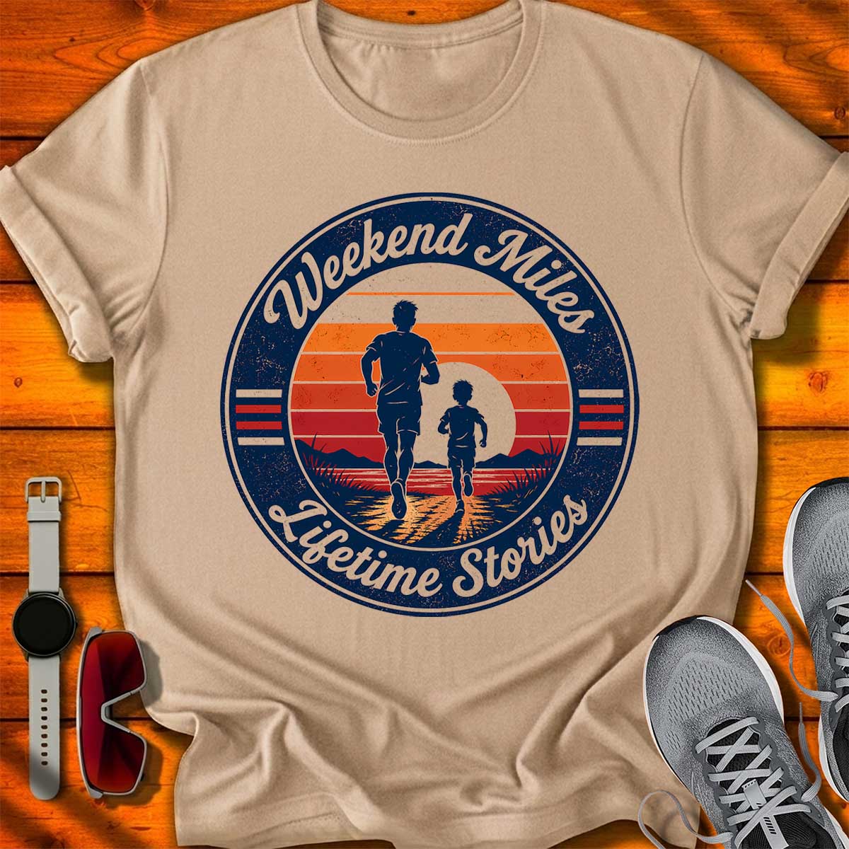 Weekend Miles Lifetime Stories T-Shirt LC UF