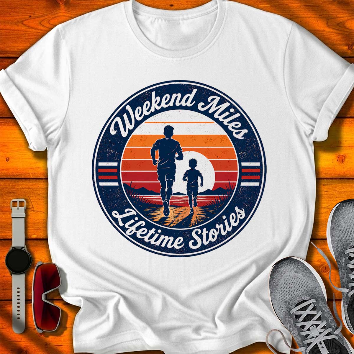 Weekend Miles Lifetime Stories T-Shirt LC UF