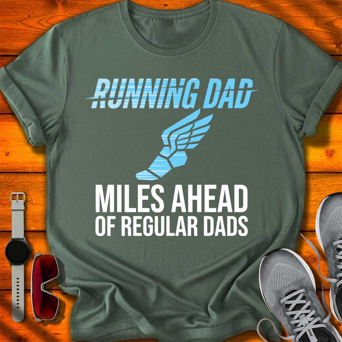 Miles ahead of Regular Dads T-Shirt DC UF