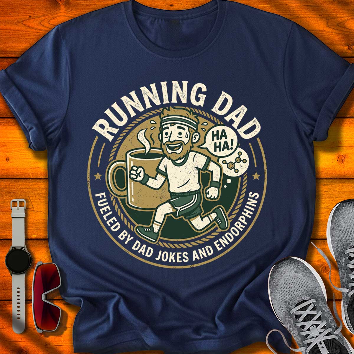 Fueled by Dad Jokes T-Shirt DC UF