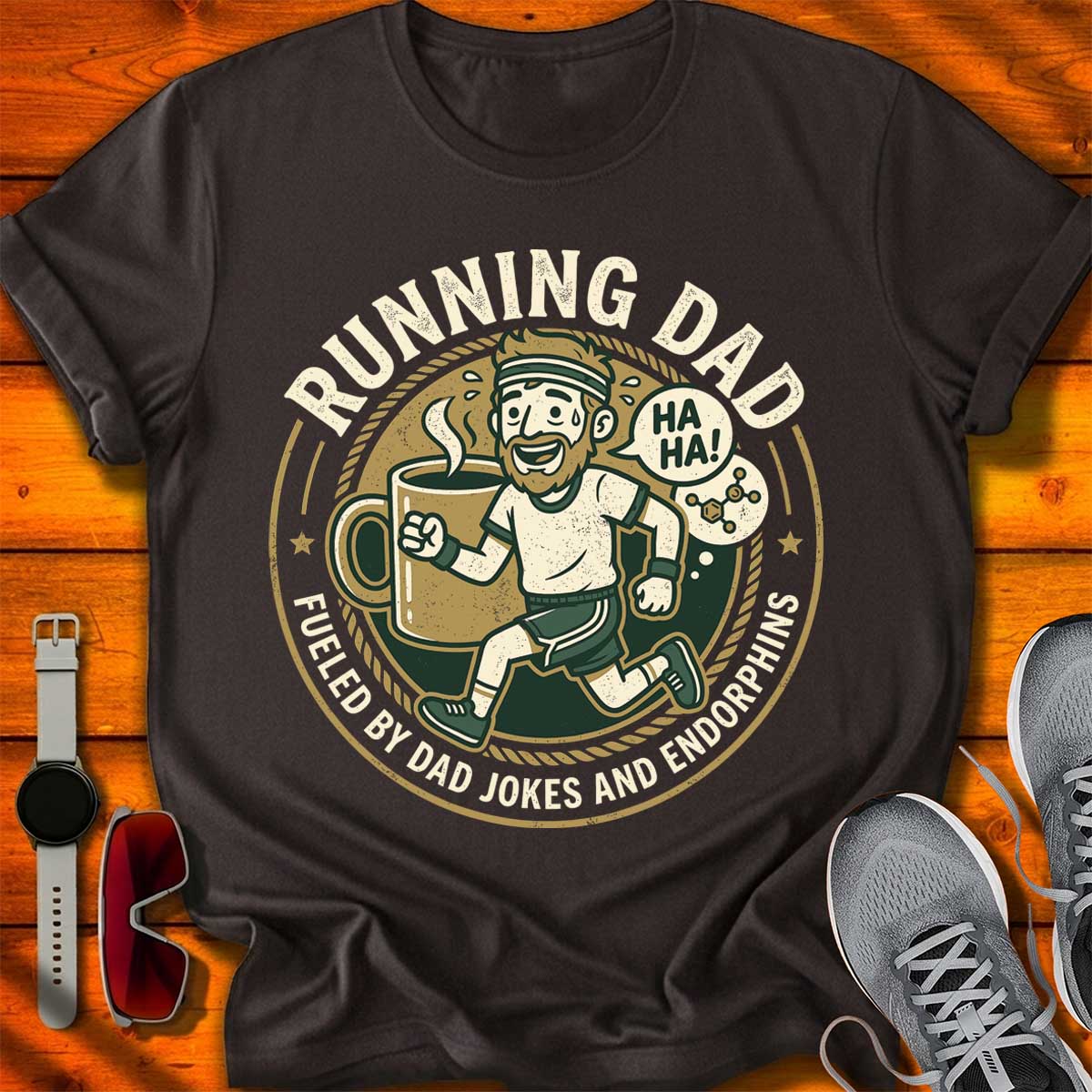 Fueled by Dad Jokes T-Shirt DC UF