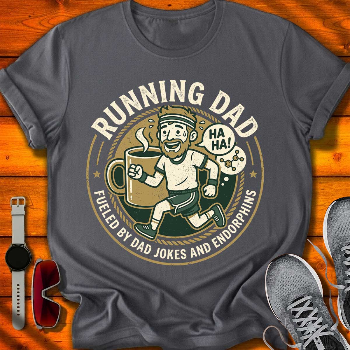 Fueled by Dad Jokes T-Shirt DC UF