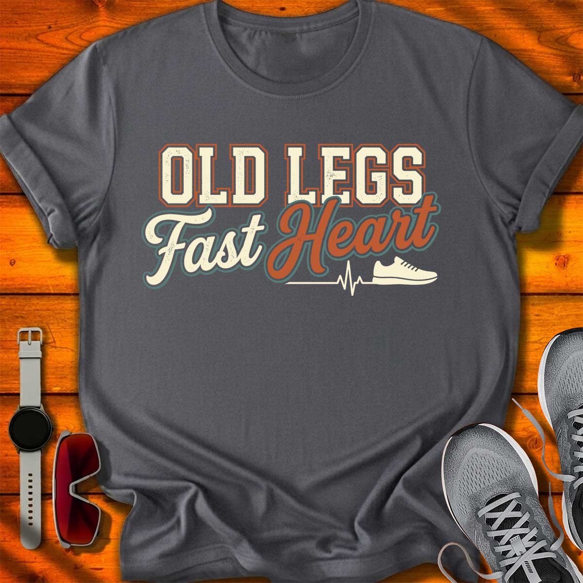 Old Legs Fast Heart T-Shirt DC UF
