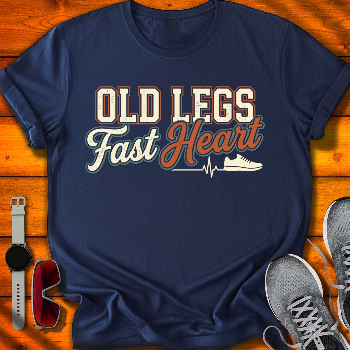 Old Legs Fast Heart T-Shirt DC UF