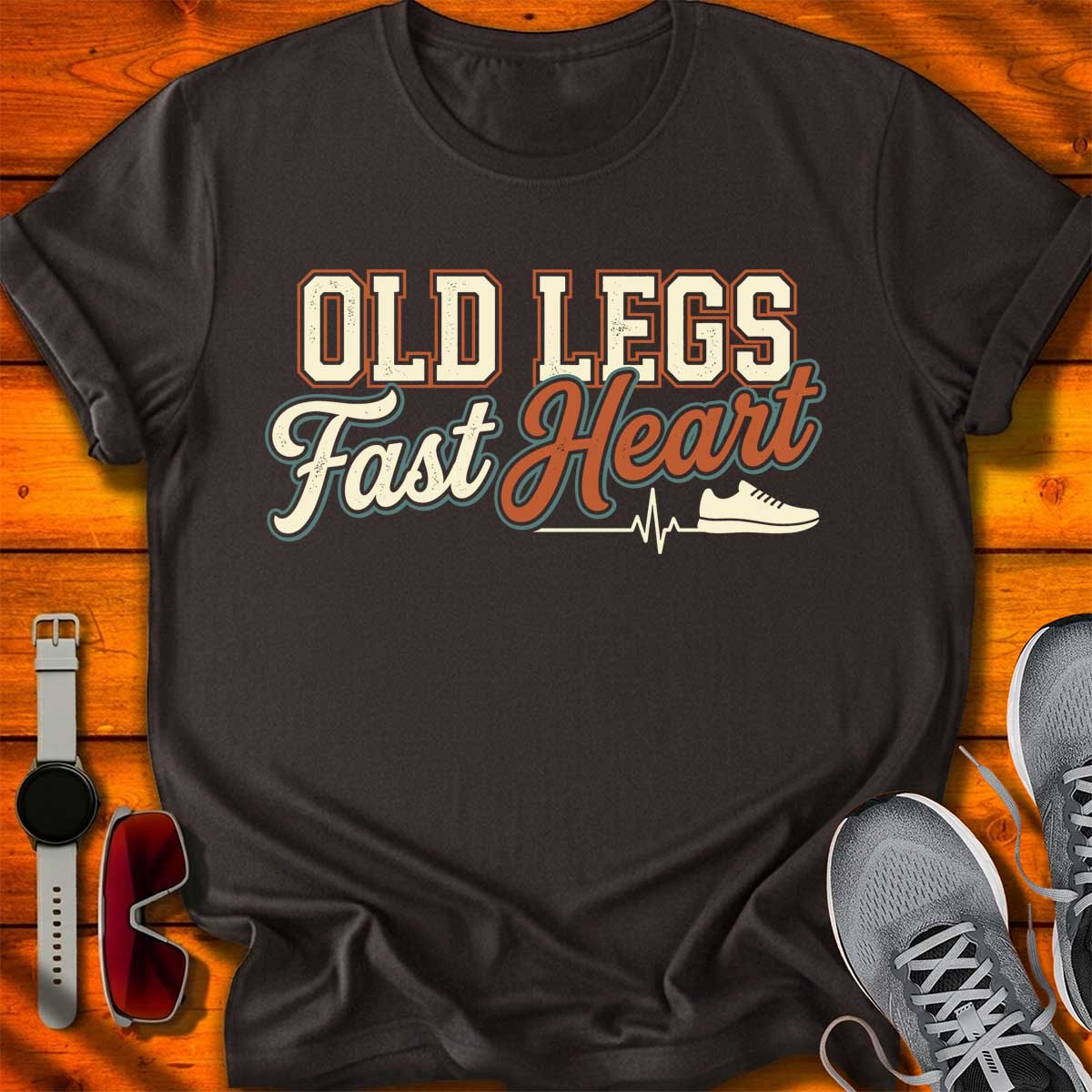 Old Legs Fast Heart T-Shirt DC UF