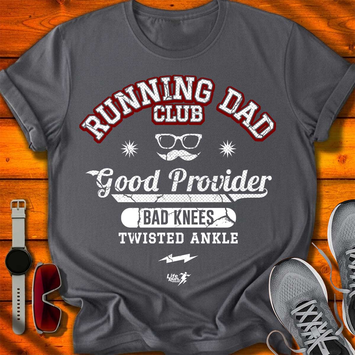 Running Dad Good Provider T-Shirt DC UF