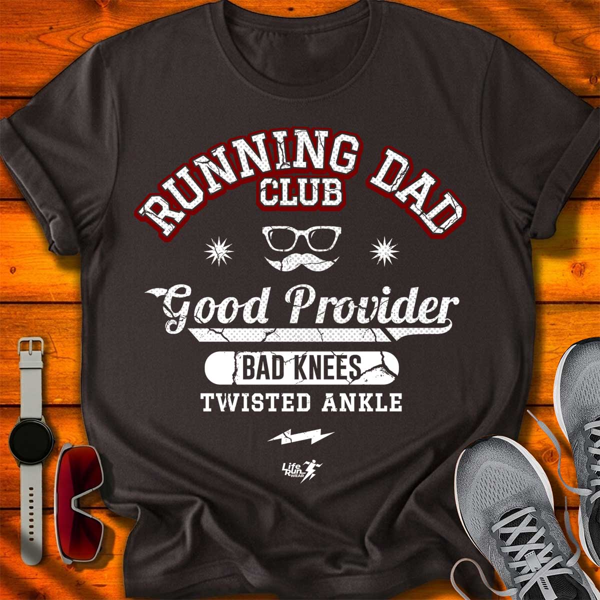 Running Dad Good Provider T-Shirt DC UF