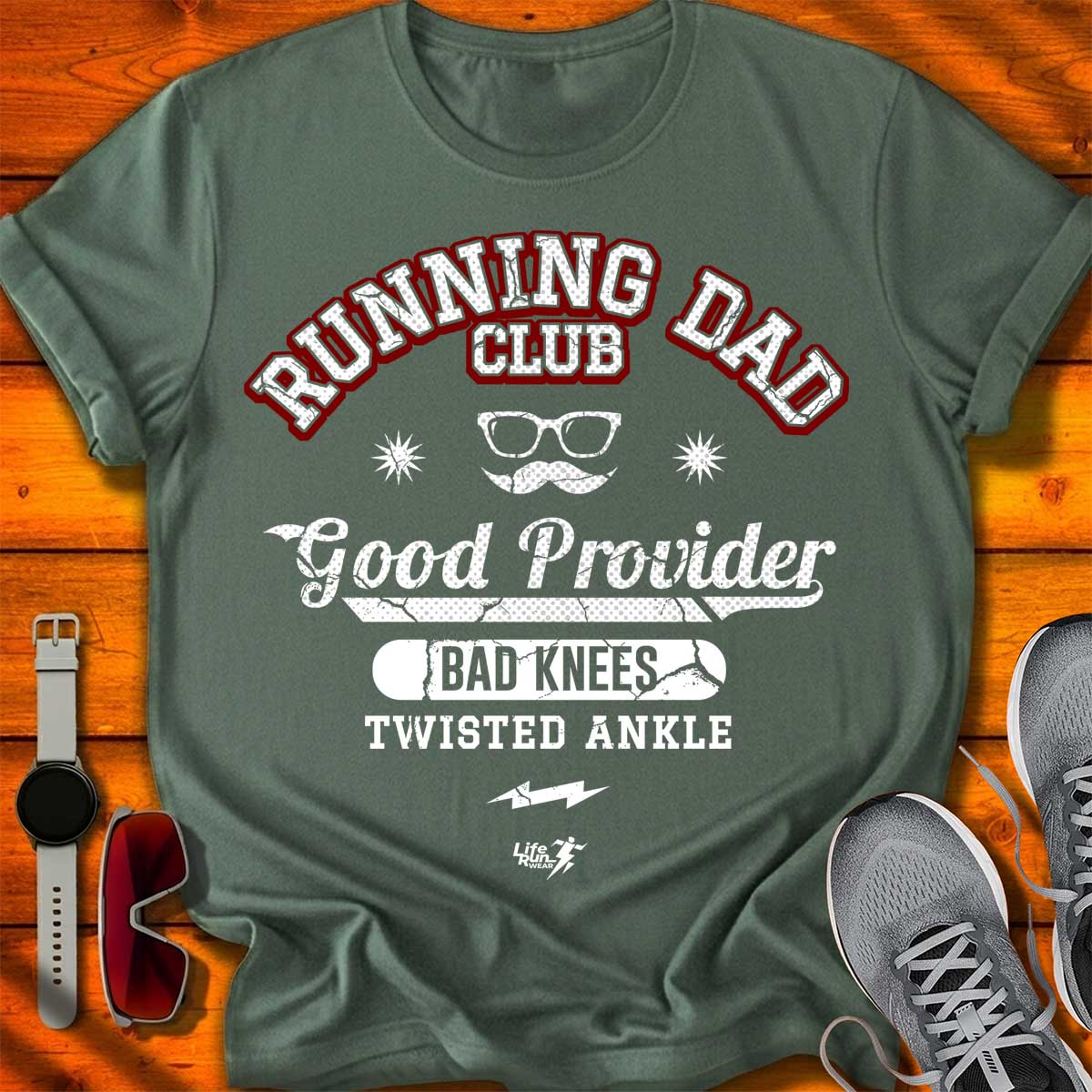 Running Dad Good Provider T-Shirt DC UF