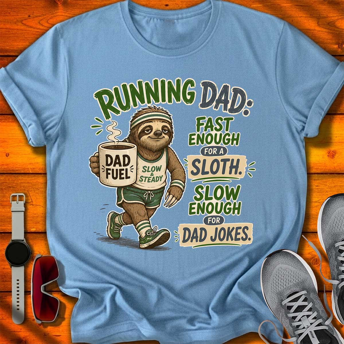 Sloth and Dad Jokes T-Shirt LC UF