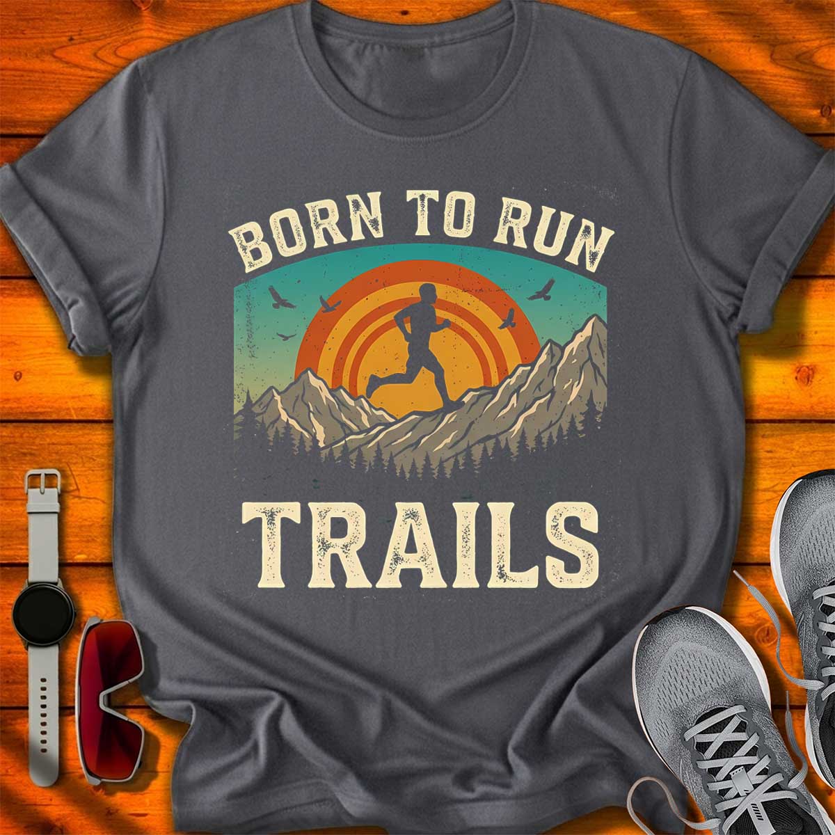 Born to Run Trails T-Shirt DC UF