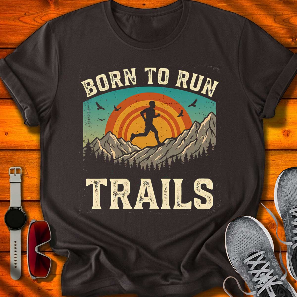 Born to Run Trails T-Shirt DC UF