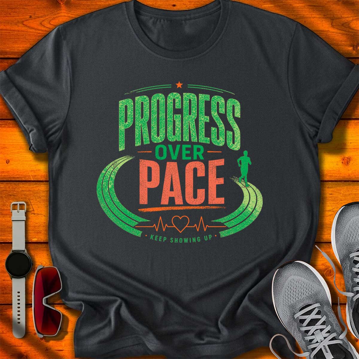 Progress over Pace T-Shirt DC UF