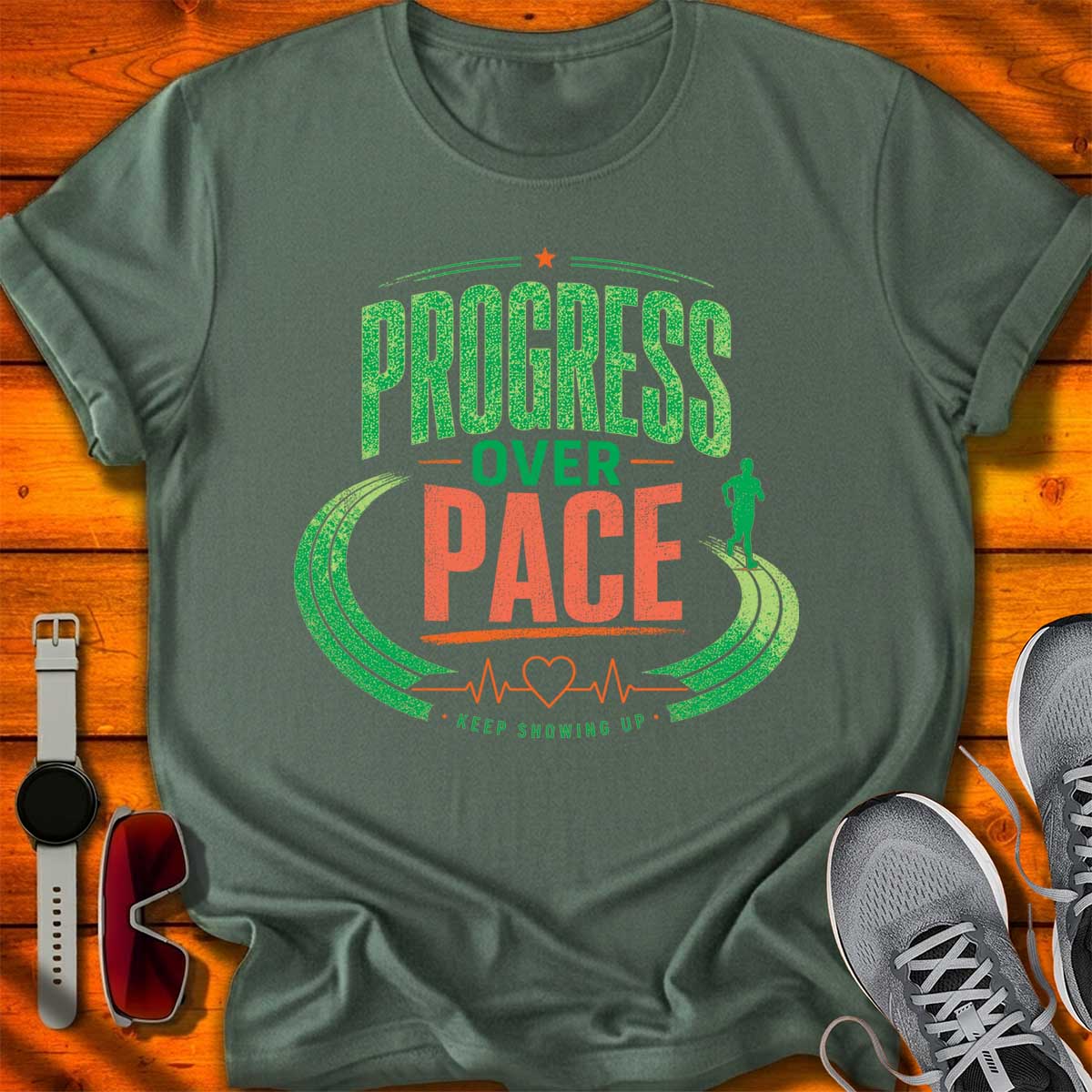 Progress over Pace T-Shirt DC UF