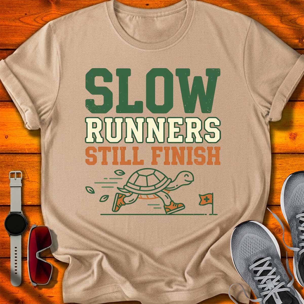 Slow Runners Still Finish T-Shirt LC UF