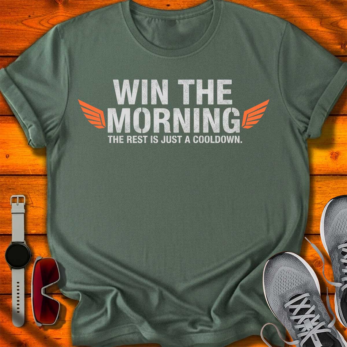 Win the Morning T-Shirt DC UF