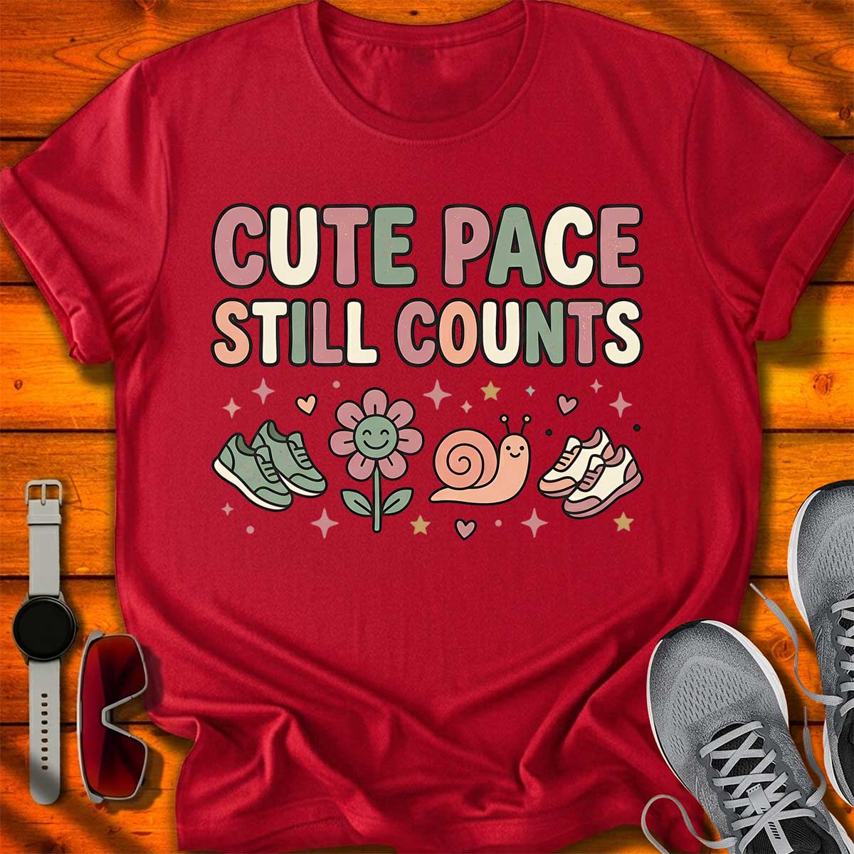 Cute Pace Still Counts T-Shirt DC UF