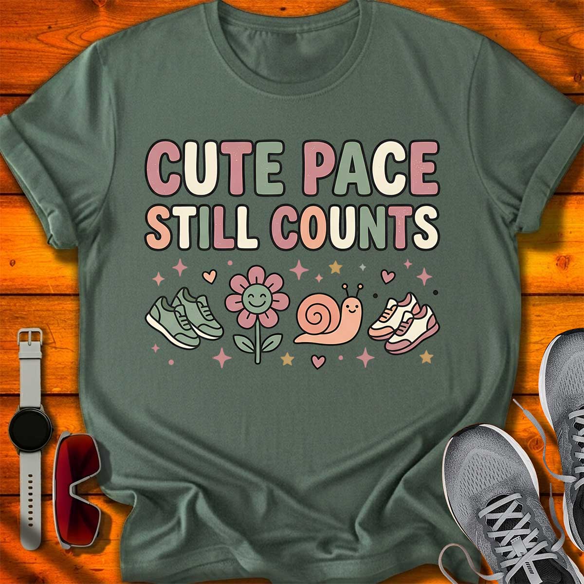 Cute Pace Still Counts T-Shirt DC UF