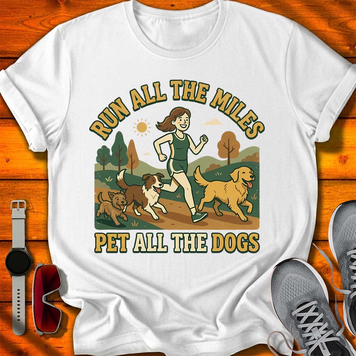 Pet all the Dogs T-Shirt LC UF