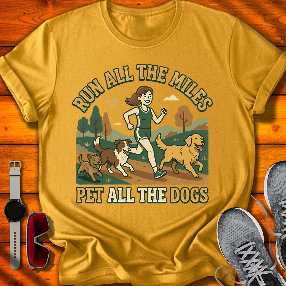 Pet all the Dogs T-Shirt LC UF