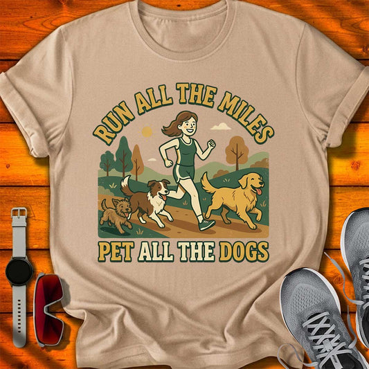 Pet all the Dogs T-Shirt LC UF