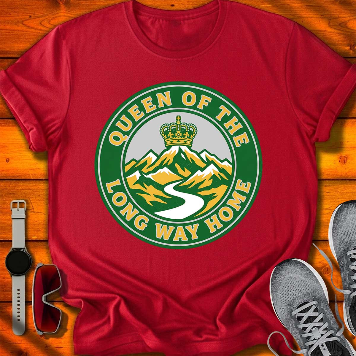 Long Way Home Queen T-Shirt DC UF