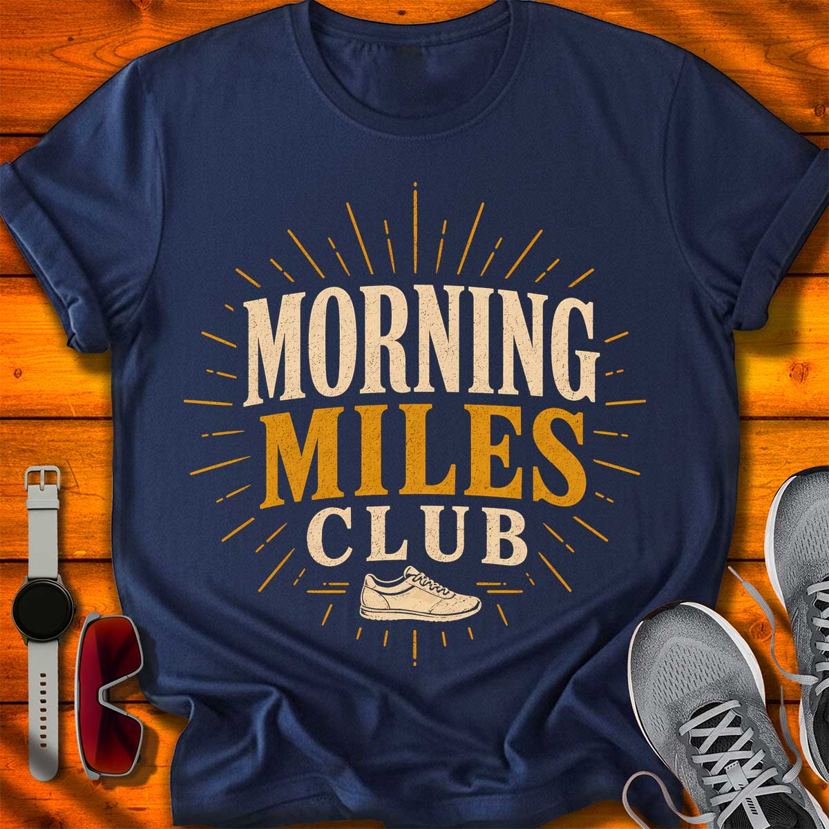 Morning Miles Club T-Shirt DC UF