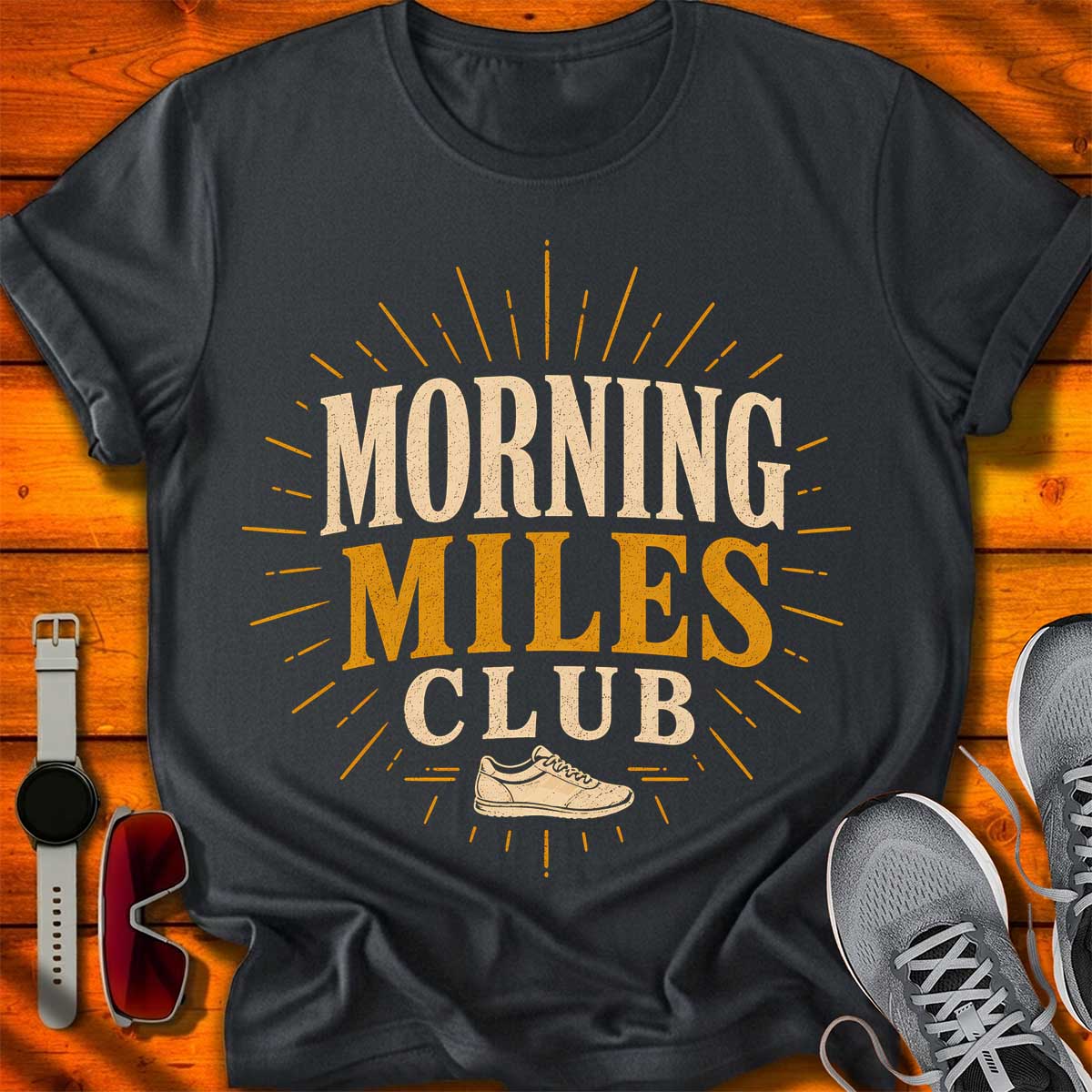 Morning Miles Club T-Shirt DC UF