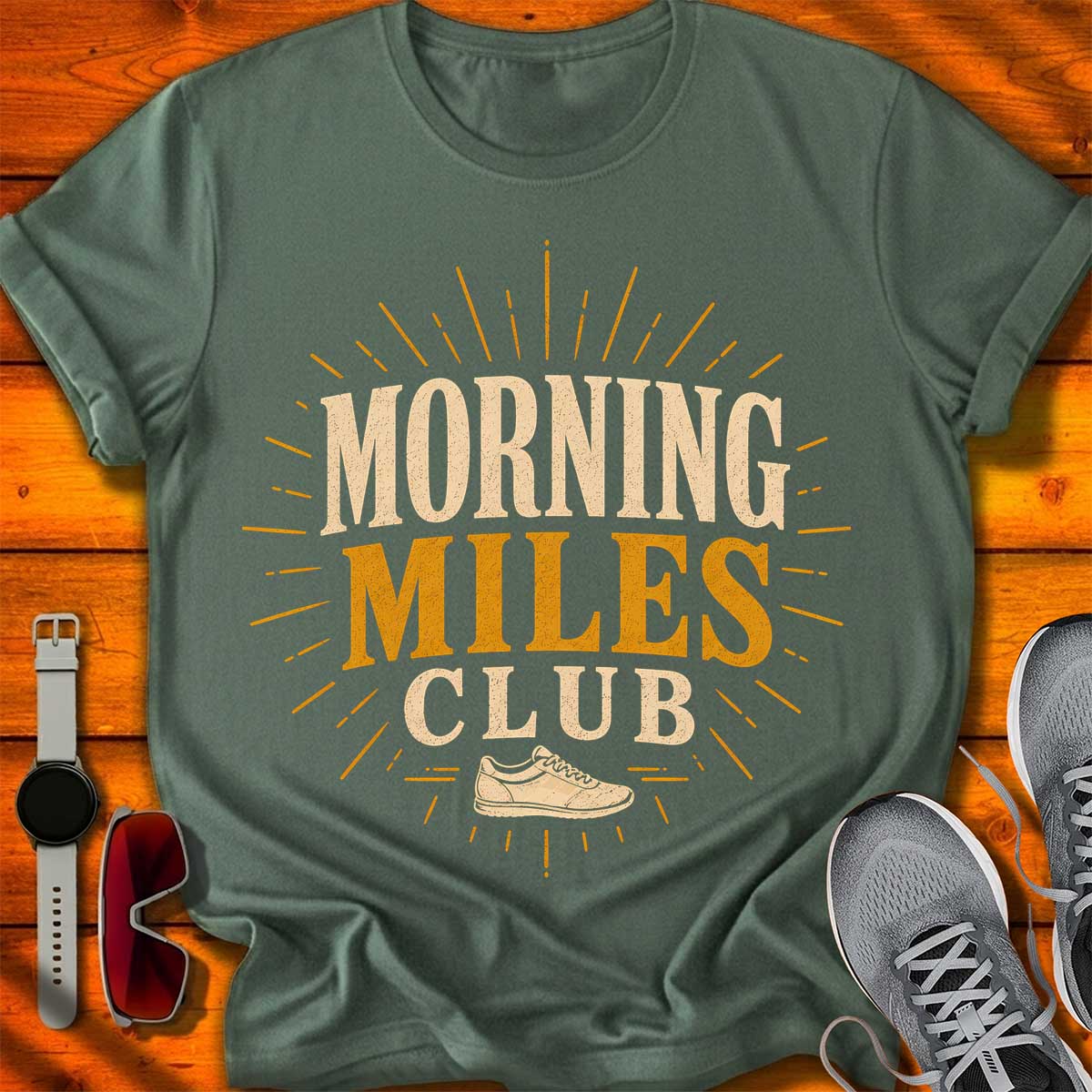 Morning Miles Club T-Shirt DC UF
