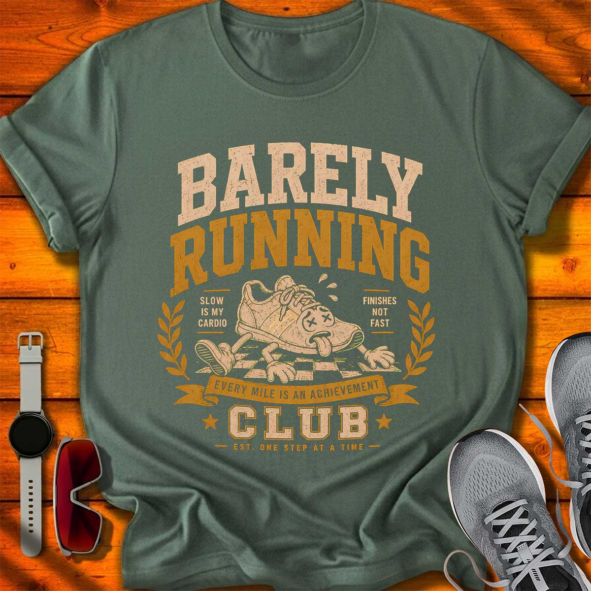 Barely Running Club T-Shirt DC UF