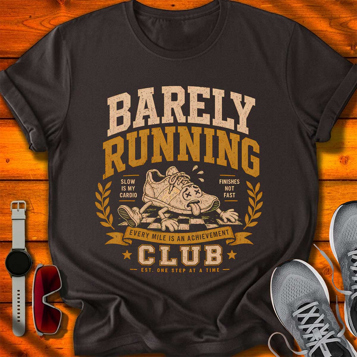 Barely Running Club T-Shirt DC UF