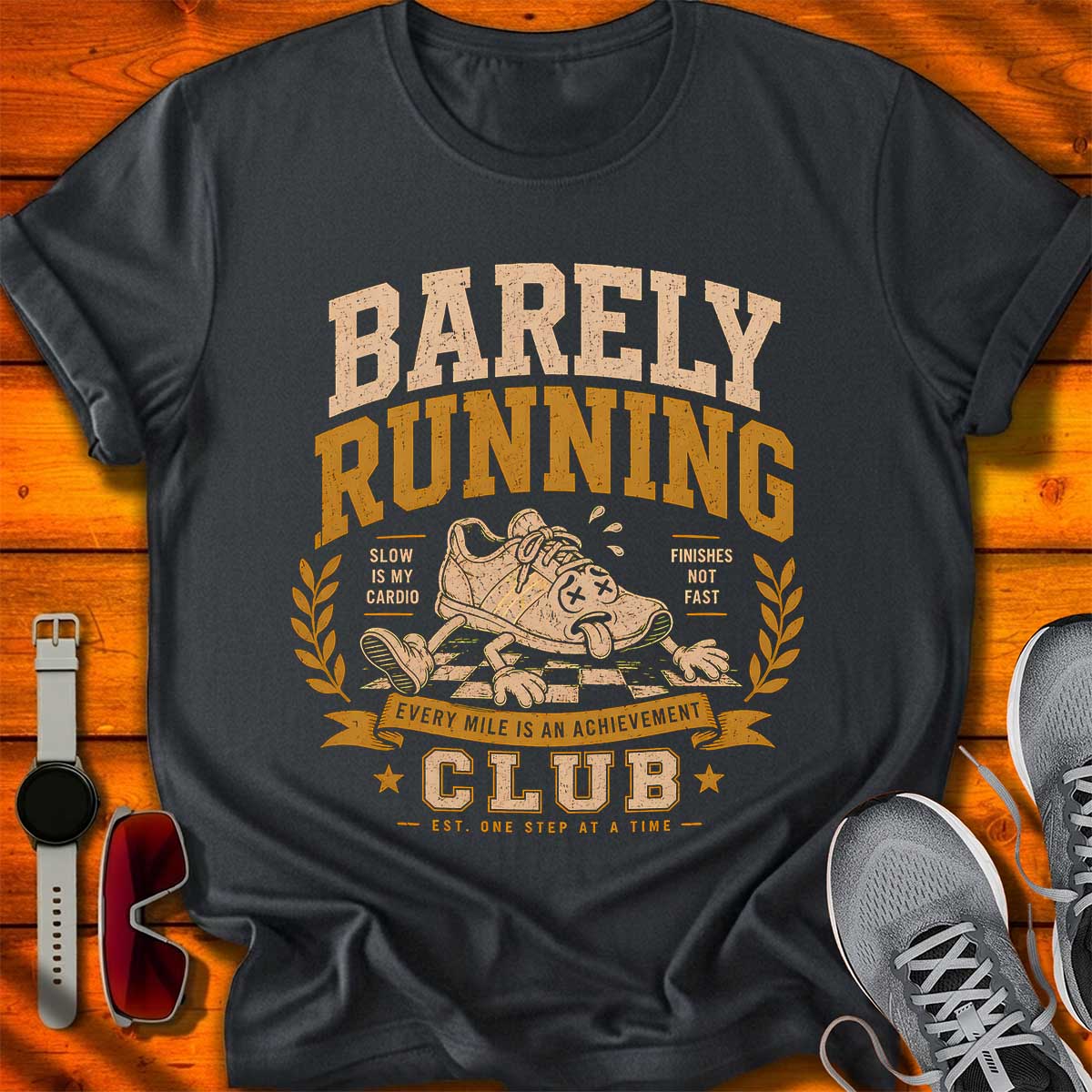Barely Running Club T-Shirt DC UF