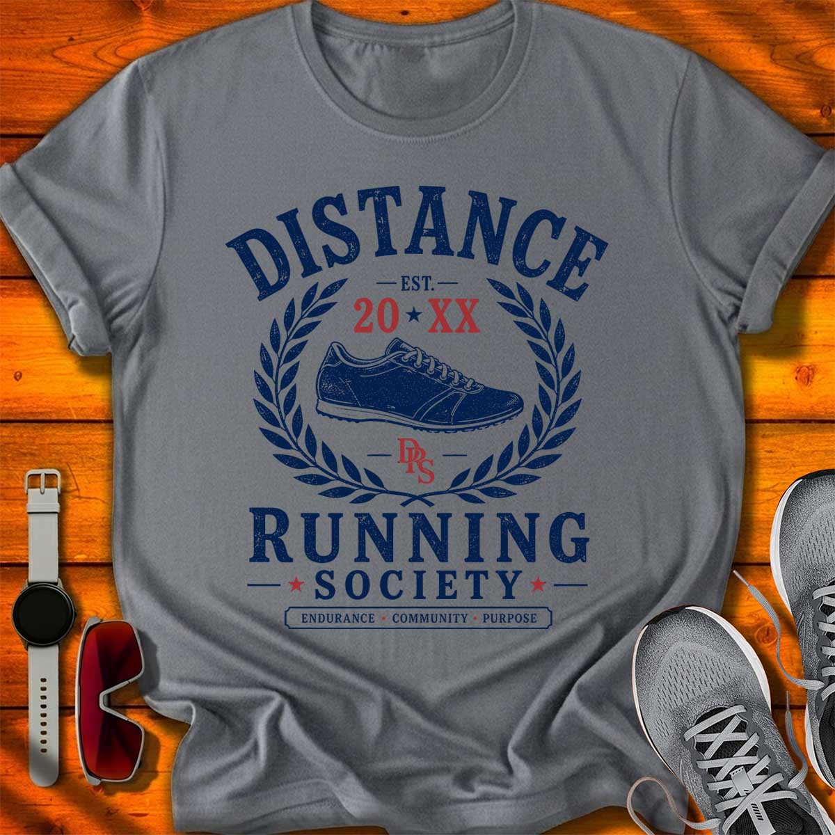 Distance Running Society T-Shirt LC UF