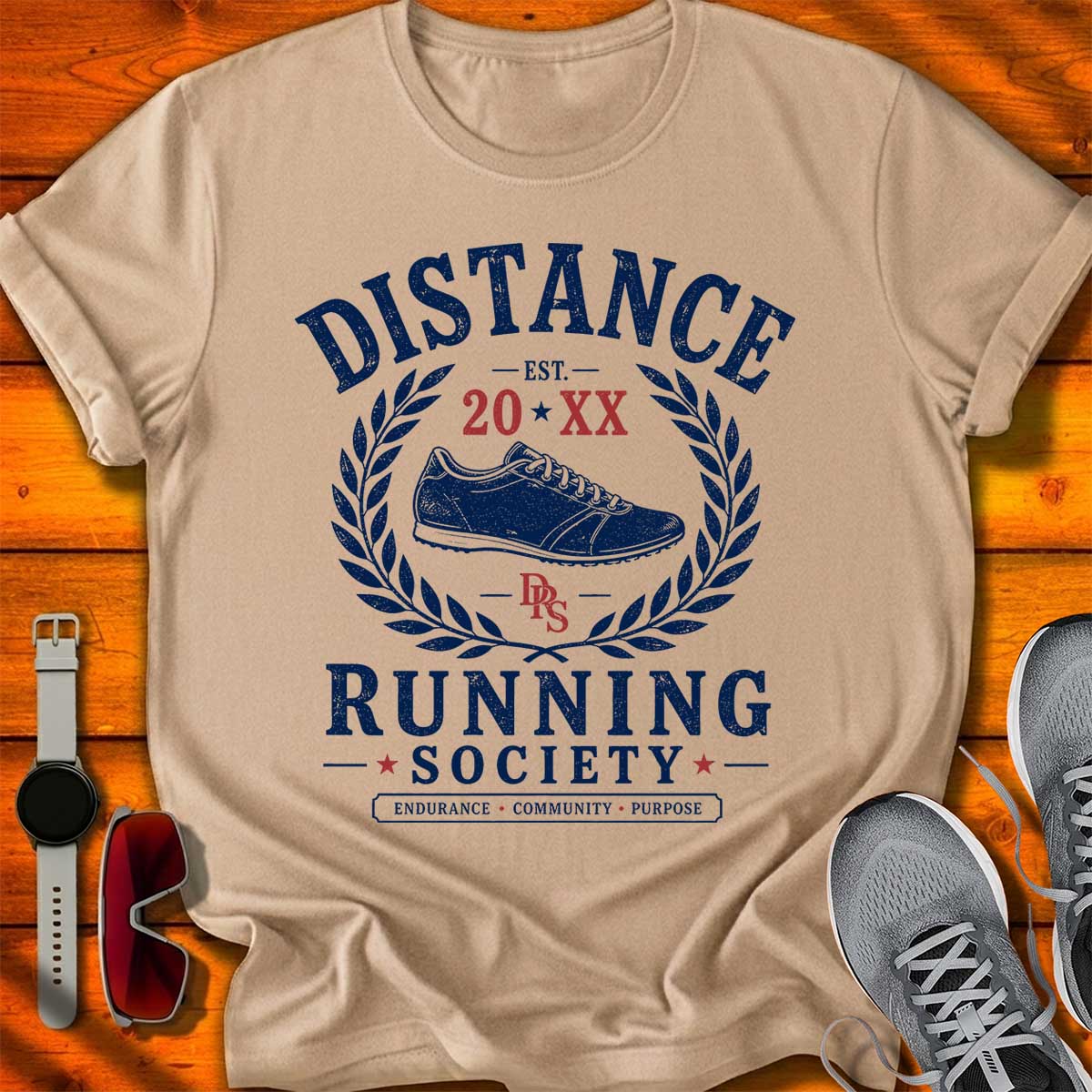 Distance Running Society T-Shirt LC UF