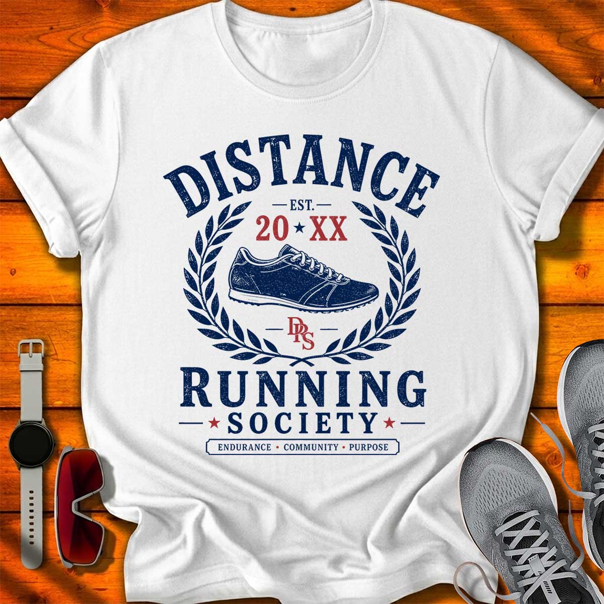 Distance Running Society T-Shirt LC UF