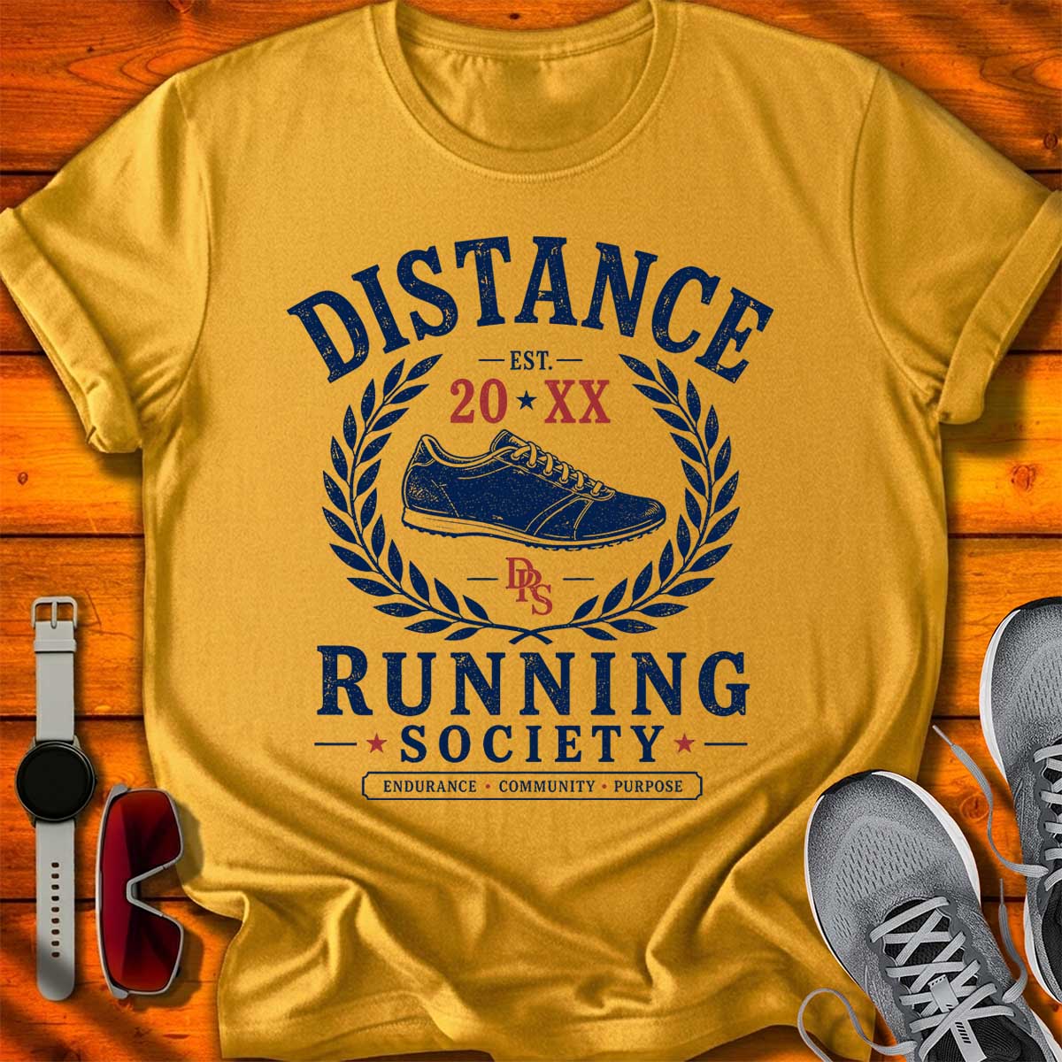 Distance Running Society T-Shirt LC UF