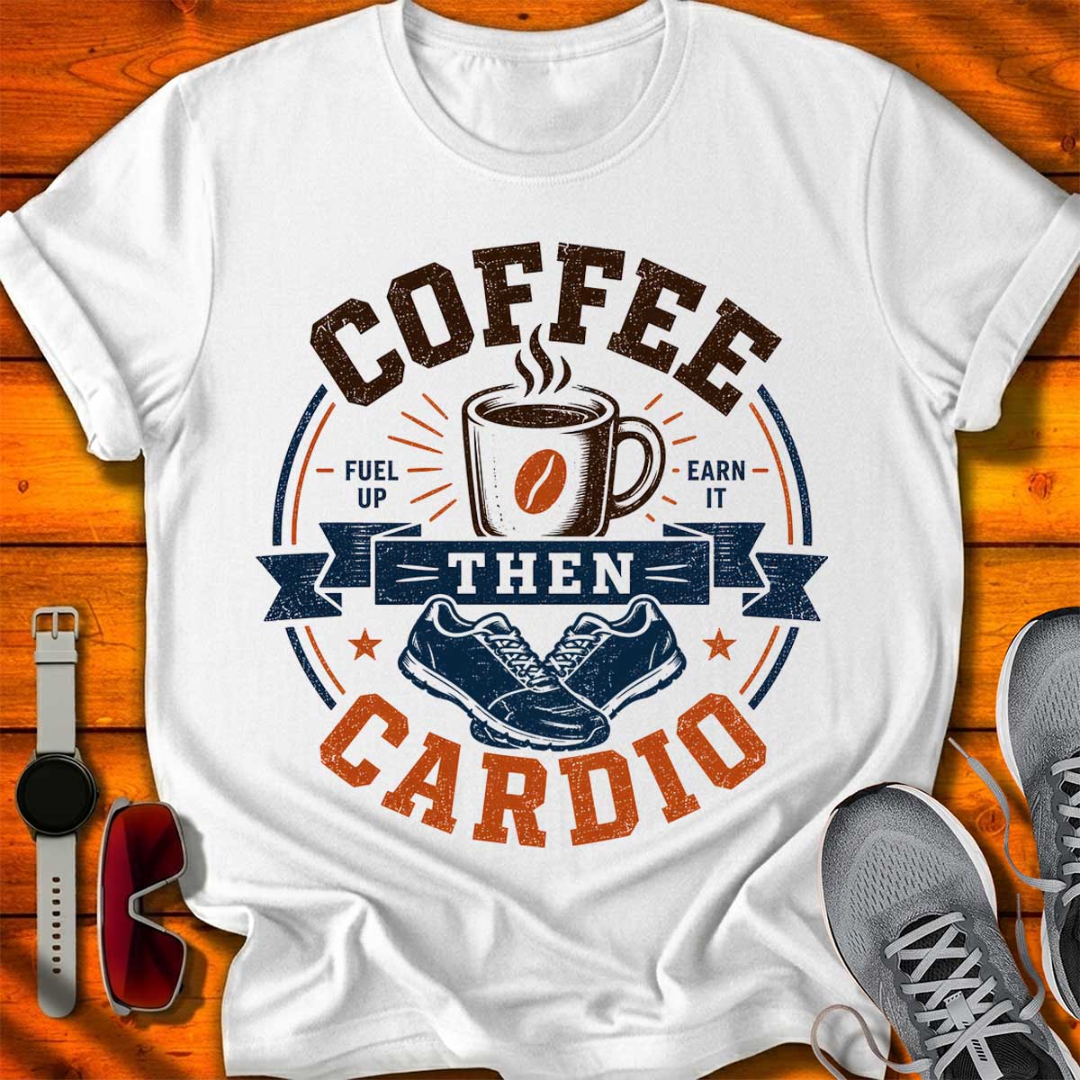 Coffee then Cardio T-Shirt LC UF