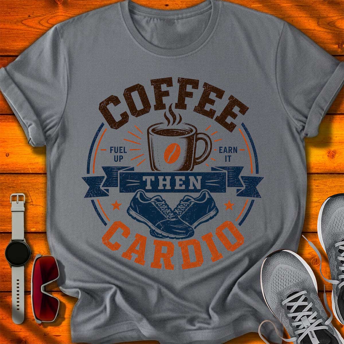 Coffee then Cardio T-Shirt LC UF