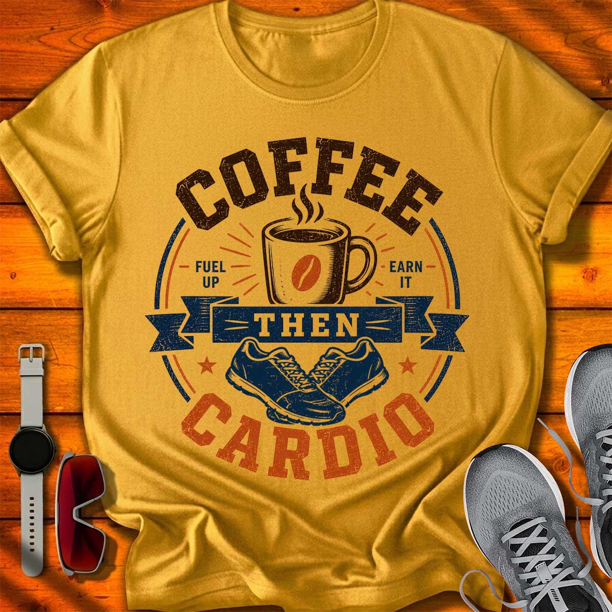 Coffee then Cardio T-Shirt LC UF