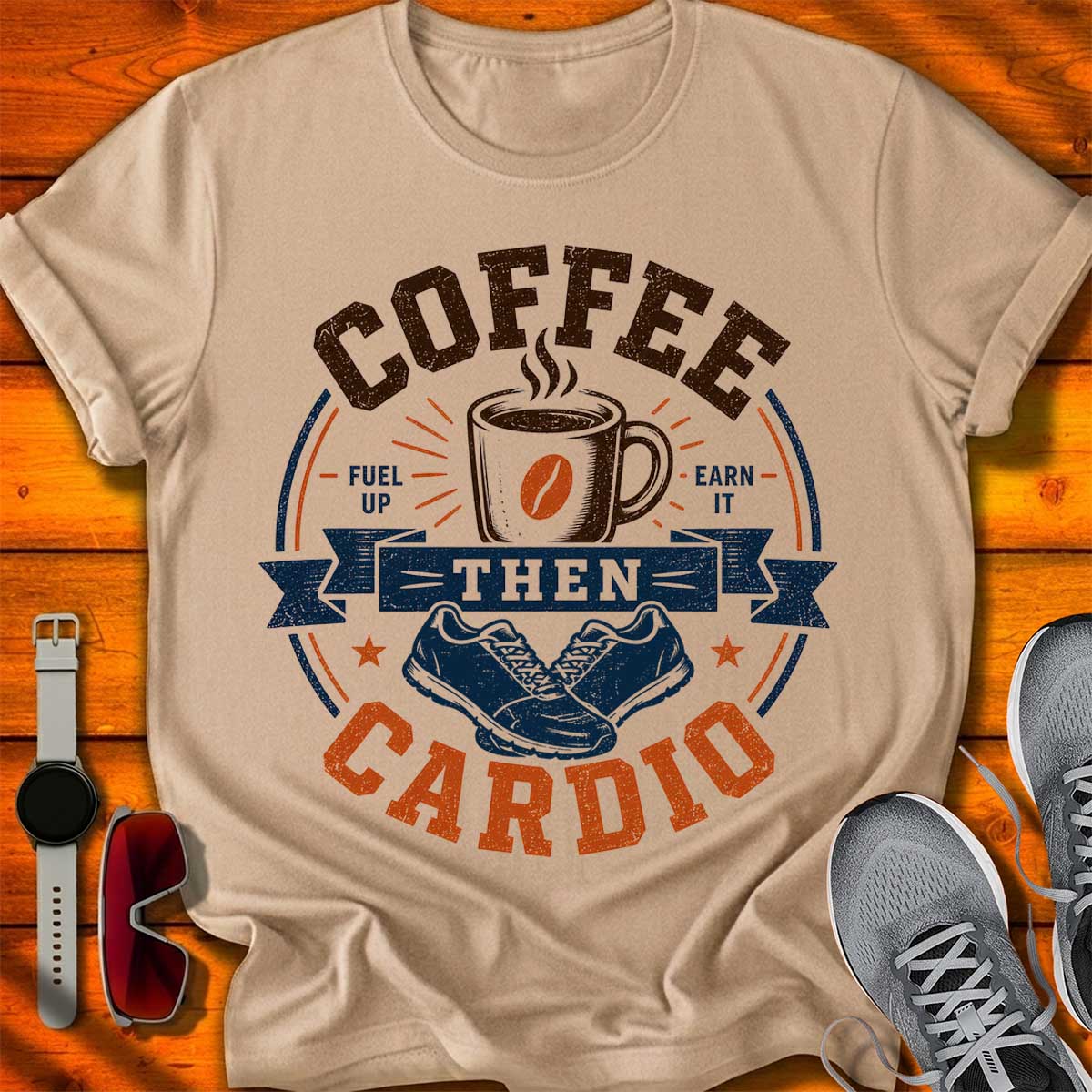 Coffee then Cardio T-Shirt LC UF