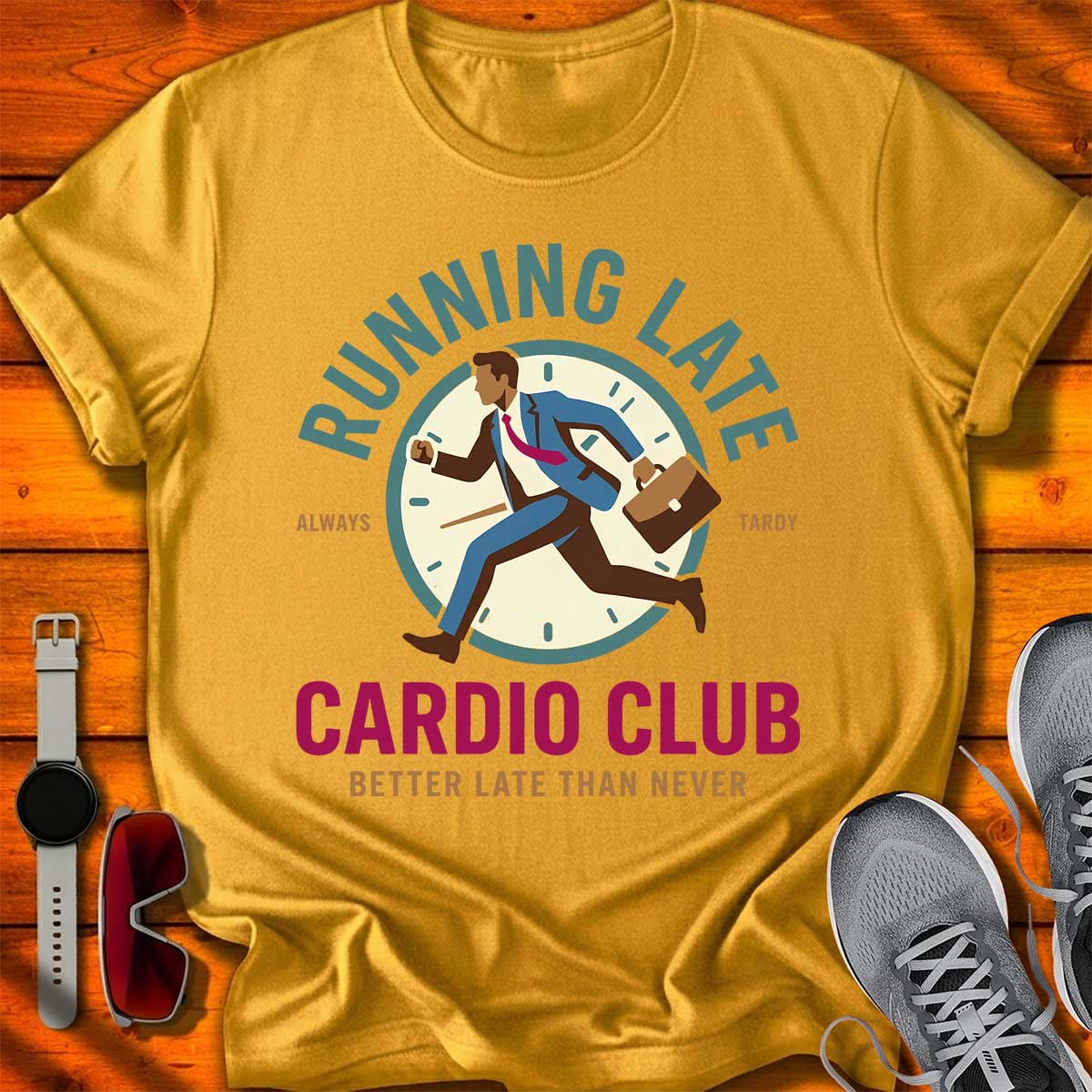 Running Late Cardio Club T-Shirt LC UF
