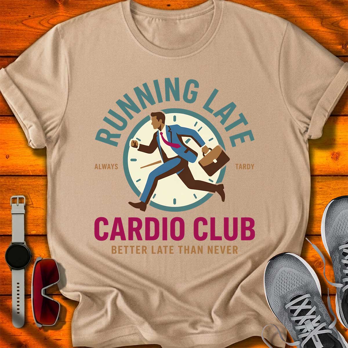 Running Late Cardio Club T-Shirt LC UF
