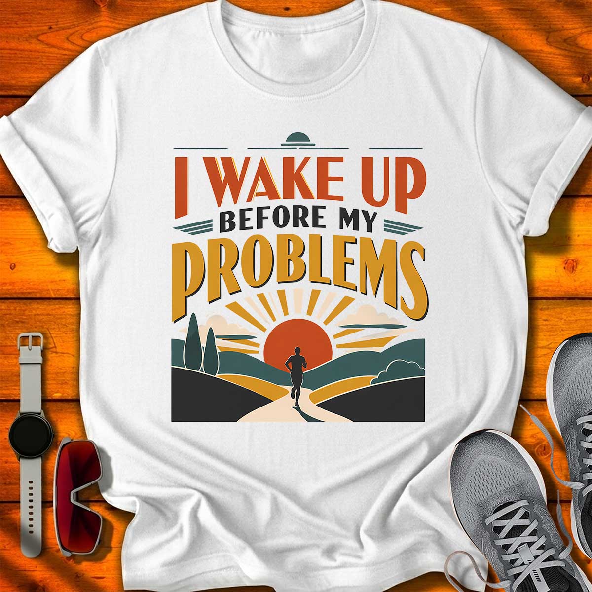 Wake Up Before My Problems T-Shirt LC UF