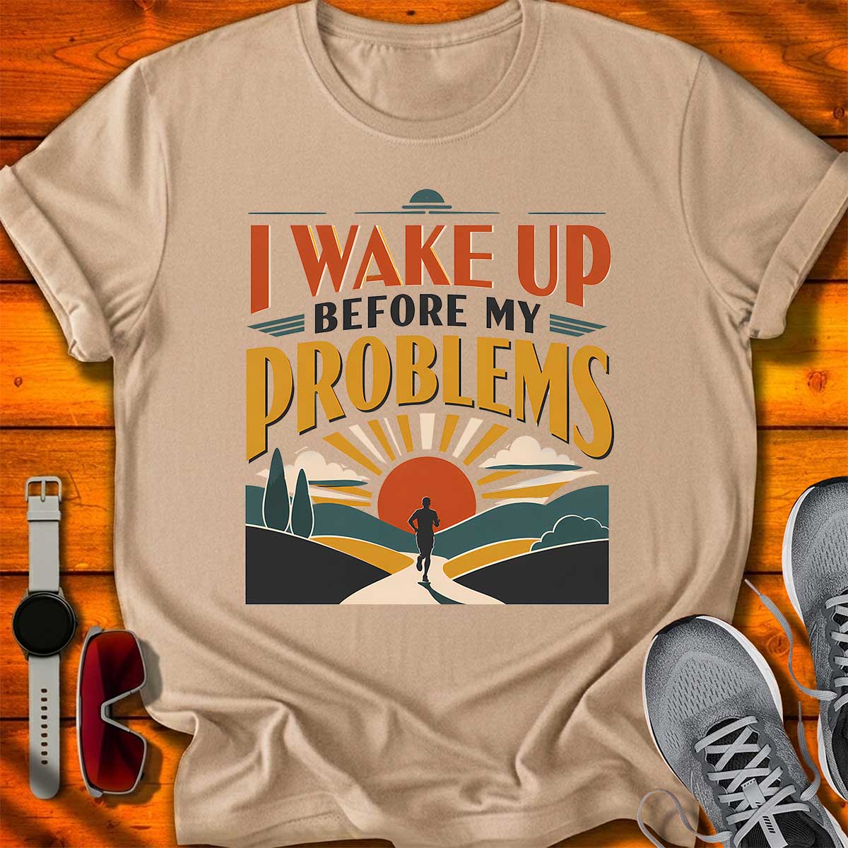 Wake Up Before My Problems T-Shirt LC UF