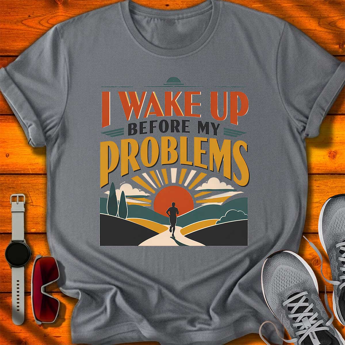 Wake Up Before My Problems T-Shirt LC UF