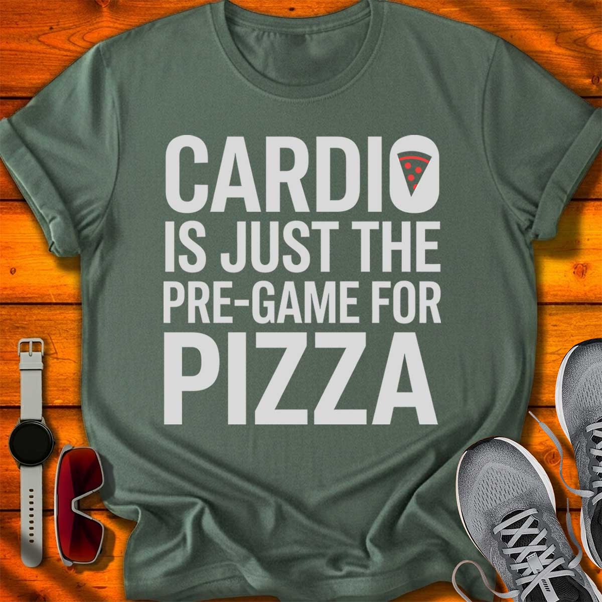 Pre-Game for Pizza T-Shirt DC UF